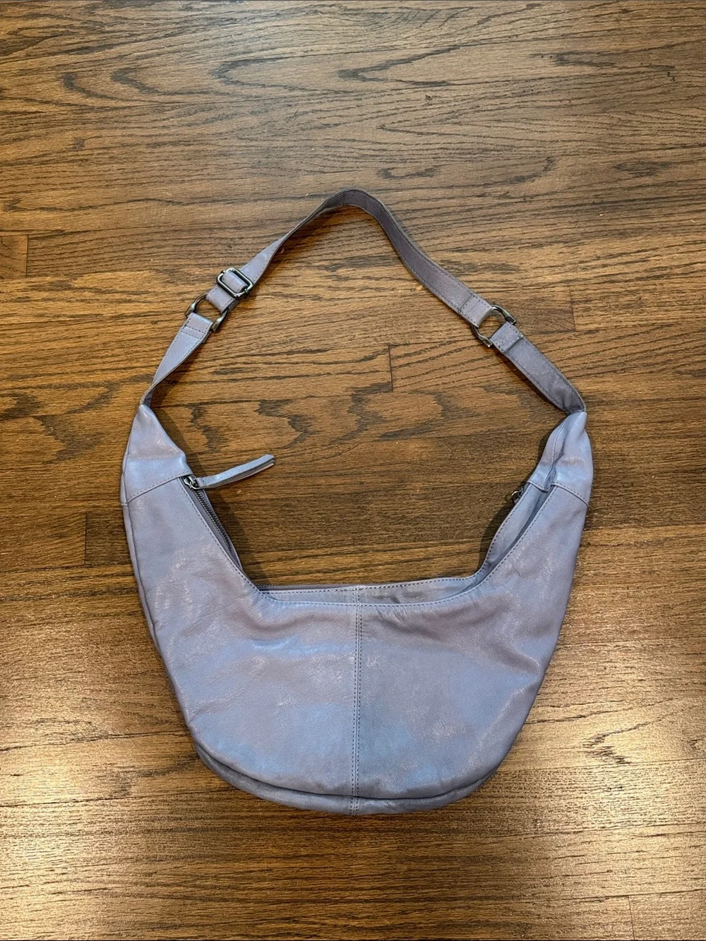 Classic Lavender / Periwinkle Free People Shoulder Bag – Women’s Casual Hobo